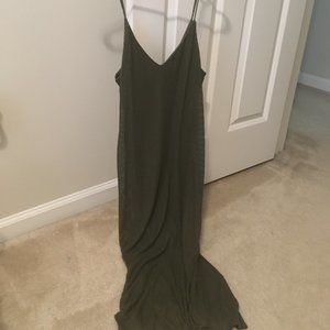 Olive Green Express Dress